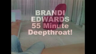 BRANDI EDWARDS Sexy Big Tits Cougar MILF 55 Minute Deepthroat POV Blowjob and Facial